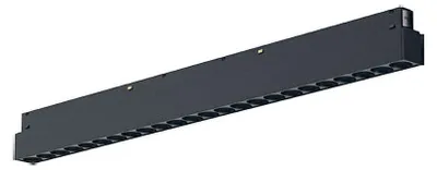 Immagine prodotto di Modulo Lineare LED 24W 48V Antiabbaglio 2700K Dimmerabile per Binario Magnetico - Gealuce GFA1291HD - Struttura in Alluminio Nero