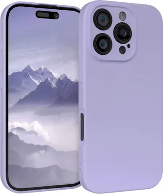 Produktbild von EAZY CASE - TPU Hülle für Apple iPhone 16 Pro, TPU Case stoßfeste Handyhülle, weiches Cover mit Kameraschutz, Silikonhülle in Lila
