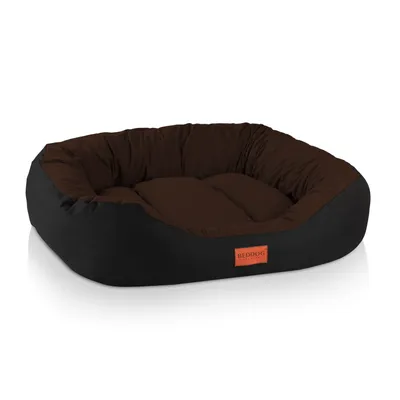 Produktbild von BedDog SABA PREMIUM Hundebett,XL,MOCCA (schwarz/braun)