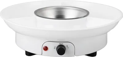 Image de Fondue électrique Pot Set avec 10 fourchettes 25W 2 engrenages polyvalent chocolat fondu petit f��r la fête mariage date de cadeau UE prise 220 V