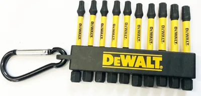 Produktbild von Dewalt zestaw końcówek flextorq 10cz. brelok