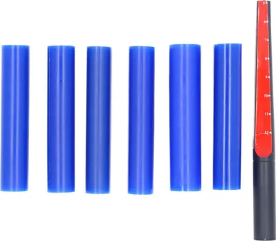 Productafbeelding van Set van 6 ringwax-grondplaten, hard, voor het bewerken en modelleren – met snijgereedschap, ideaal voor het maken van sieraden
