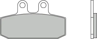 Obrázek produktu pro Brzdové destičky BREMBO pár CC 07GR13CC organic