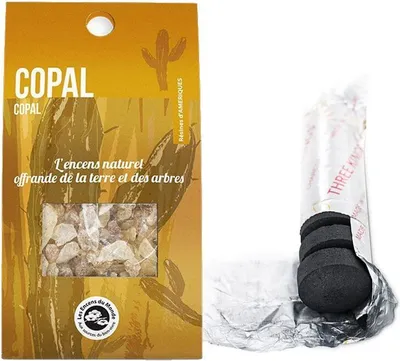 Immagine prodotto di Resina copale per la cottura + rotolo di 10 carboni