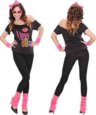 Produktbild von 80er Punk Girl DISCO Kostüm S/M