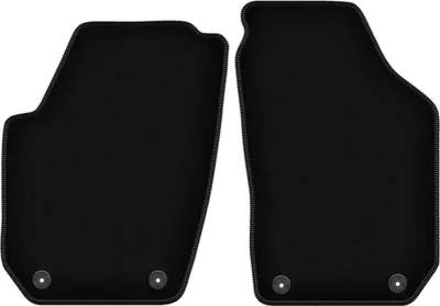 Immagine prodotto di Wielganizator Tappetini anteriori in velluto per Skoda Roomster (2006-2015, furgoncino) neri, set 2 pz, con fissaggi