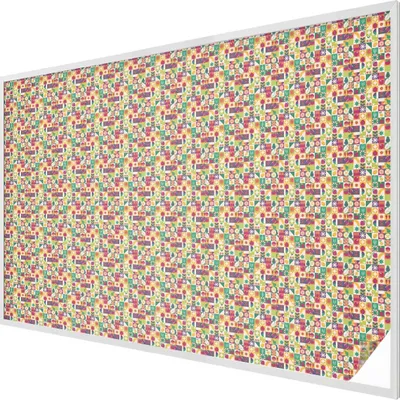 Obrázek produktu pro Vitrážová fólie na okno - 146x200 cm - vitrážový vzor - neprůhledná dekorativní fólie na ochranu soukromí - samolepicí, ochrana proti UV záření - barevná abstrakce