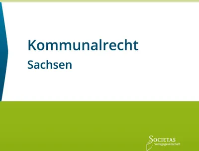 Produktbild von Kommunalrecht Sachsen
