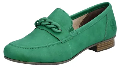 Produktbild von Rieker Damen 51999 Slipper, Smaragd, 40 EU