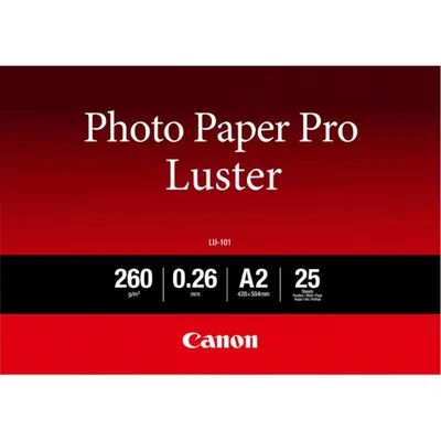 Productafbeelding van Canon 6211B026 LU-101 A 2 Photo Paper Pro Luster 260 g 25 Blatt