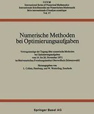 Obrázek produktu pro Numerische Methoden bei Optimierungsaufgaben
