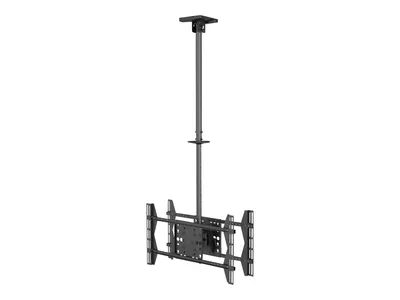 Produktbild von Equip Deckenhalterung 39"-75"/2TFT je 40kg 2Gelenke neig. sw lite Retail