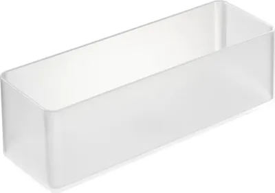Produktbild von YAMAZAKI 3646 TOWER Stackable Organizer L Deep X2 Set, white, PS Resin, 8 x 24 x