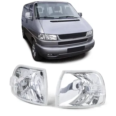 Produktbild von Klarglas Blinker chrom für VW Bus T4 Caravelle Multivan ab 1996