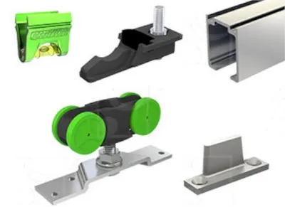 Image de Kit rail alu 240 cm + garniture 40kg - MANTION - MA40A-240