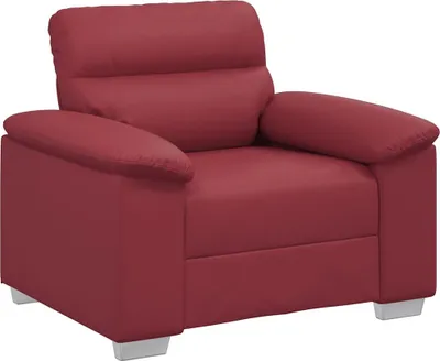 Produktbild von vidaXL Sessel Weinrot 100x81x84 cm Kunstleder
