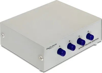Obrázek produktu pro Delock Serial Switch RS-232 4-port manual - Switch