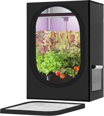 Obrázek produktu pro Hydroponický stan – nepropustný pro světlo a odolný – 1 ks