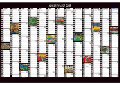 Obrázok produktu pre Hundertwasser Jahresplaner Art 2027