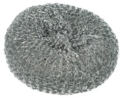 Produktbild von Topfreiniger, Draht rund Ø 13 cm · 4,5 cm silber , kratzend