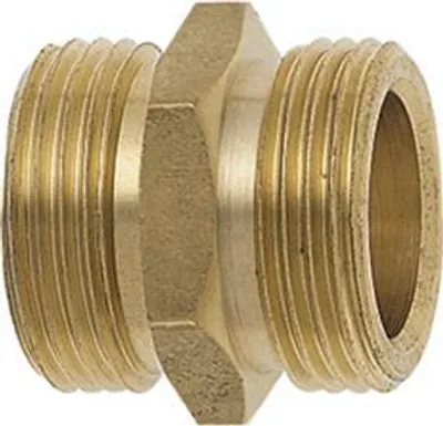 Image de Raccord en laiton avec filetage 3/4''- 3/4''