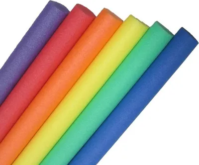 Produktbild von 6 Schwimmnudel Poolnudel Schwimmhilfe 160cm Lila Rot Blau Grün Gelb Orange