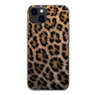 Produktbild von MuchoWow® Handyhülle Schutzhülle Hülle für iPhone 13 Panther Druck Silikon Softcase Handy Hülle - Karteninhaber