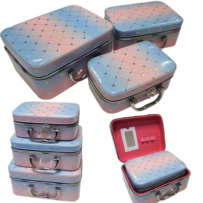 Produktbild von Extralink 3-in-1 Kosmetik Organizer für Damen, Reisetasche