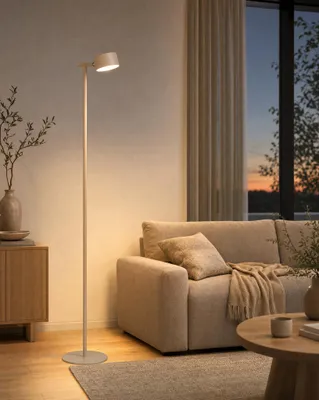 Produktbild von Northpoint 3 in 1 LED Akku Stehlampe dimmbar Wandleuchte Tischlampe beige