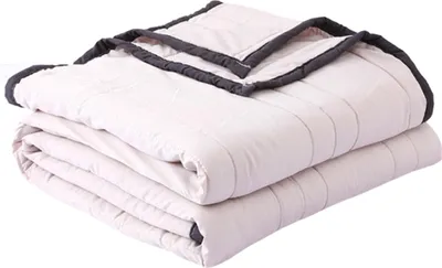 Produktbild von Kühlende Decke (Einzelbettgröße) für Sofa und Bett, kühlende Bettdecke – doppelseitige Kühldecke aus kühlender Faser, leichte Eisdecke für alle Jahreszeiten, 99 x 150 cm