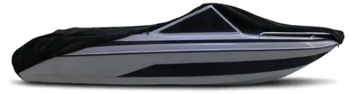 Produktbild von InfraDeskTrading Bootsplane 600D Schwarz Long Life 610-670 x 255 cm