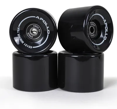 Produktbild von Apollo Black Wheels 65 x 51 - 78A