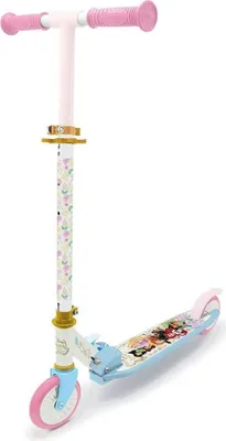 Produktbild von Smoby 2 Wheel Disney-prinzessinnen Tretroller Golden Golden One Size