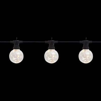 Produktbild von Star Trading Big Circus, Leichte Dekorationskette, Schwarz, IP44, 10 Glühbirne(n), LED, 1,7 W