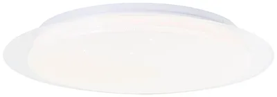 Imagen del producto de Lámpara de techo LED, 24W, 2400 lúmenes, 3000K, índice de reproducción cromática (IRC) B, 40 cm, color blanco
