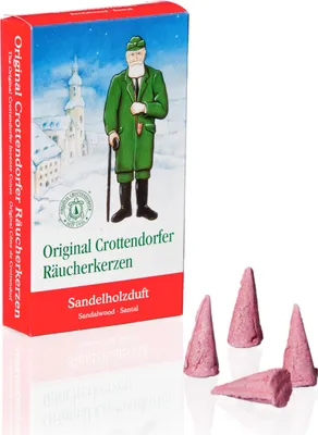 Zdjęcie produktu dla Crottendorfer 1003 Oryginalne kadzidełka "Zapach drzewa sandałowego" 24 sztuki, rozmiar M