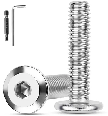 Produktbild von Set mit 10 Edelstahlschrauben, M8 x 55 mm, für Möbel