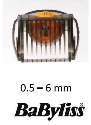 Obrázek produktu pro Babyliss 35807790 Hřebenový nástavec 0,5-6 mm pro E709... T101C Zastřihovač vousů/vlasů