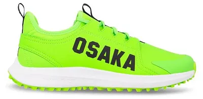 Image de Chaussures de hockey sur gazon Osaka Furo, couleur vert citron, taille européenne 42 1/2