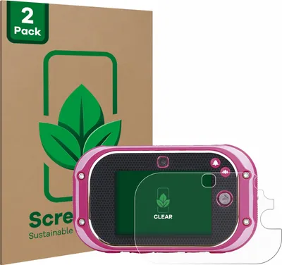 Produktbild von 2x ScreenLeaf Schutzfolie für Vtech Kidizoom Touch 5.0 2018 Displayschutz Display Schutz Folie Klar Transparent
