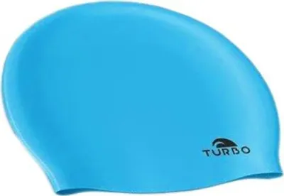 Produktbild von Turbo Sky Blue Silicone Badekappe Blau Blau One Size