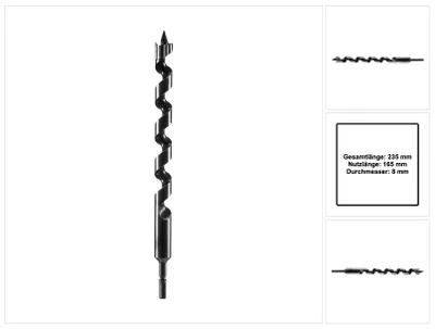 Productafbeelding van Festool slangboor SB CE D8 8 mm ( 205904 ) voor klopboormachines en boormachines