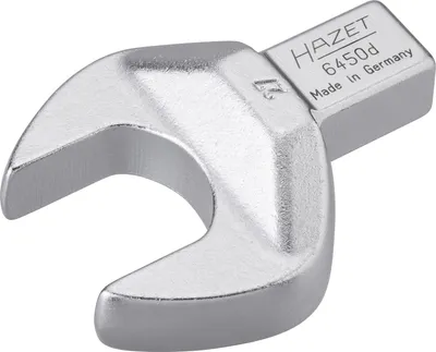 Produktbild von Hazet Einsteck-Maulschlüssel 6450D-27 - Einsteck-Vierkant 14 x 18 mm - Außen-Sechskant | 6450D-27