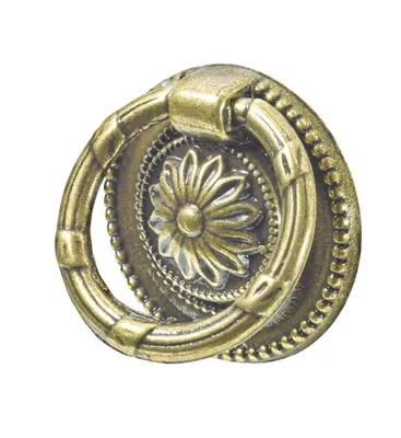 Produktbild von Hettich Möbelknopf Zinkdruckguss gold Ø 37,0 mm - 1 Stück
