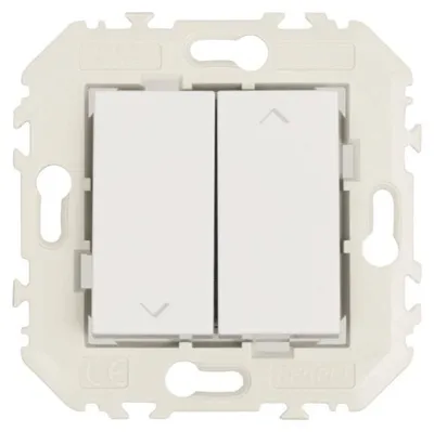 Produktbild von Efapel Quadro45 Jalousieschalter Weiß 45281KWBR
