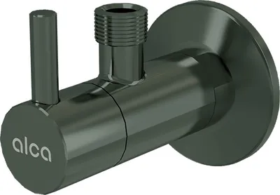 Produktbild von alcadrain Eckventil mit einem Filter 1/2"×3/8", GUN METAL-Glanz
