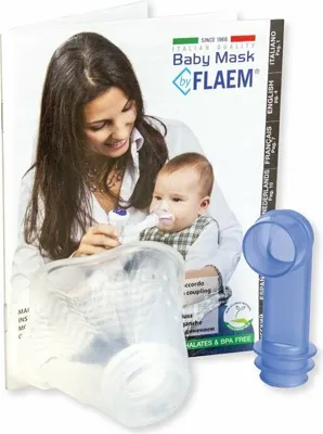 Obrázek produktu pro FLAEM M1 Inhalační maska pro novorozence od 0 - 11 měsíců