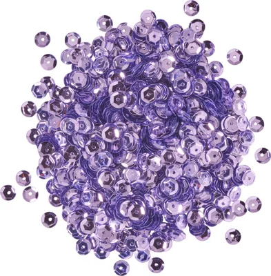 Produktbild von Pailletten gewölbt, Ø 6mm Altrosa-Metallic