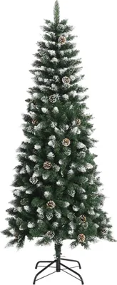 Obrázok produktu pre vidaXL Umelý vianočný stromček so stojanom Zelený 180 cm PVC