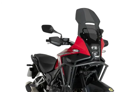 Imagen del producto de PUIG 22021F: Visera para moto, compatible con HONDA NX500, de color muy oscuro